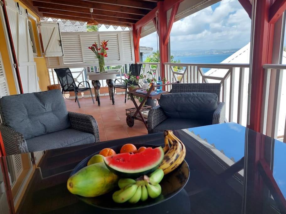 Villa Nautilia, Vue Mer, Proche Plage Les Trois-Ilets Buitenkant foto