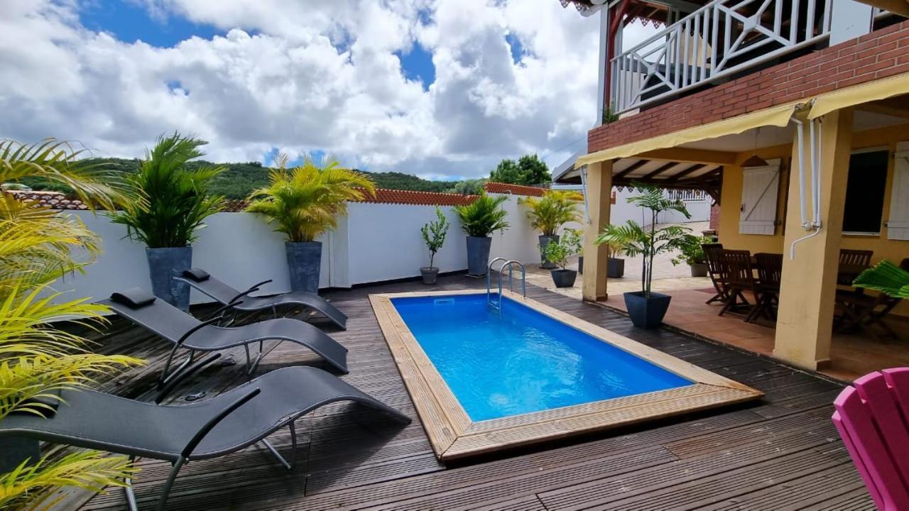 Villa Nautilia, Vue Mer, Proche Plage Les Trois-Ilets Buitenkant foto