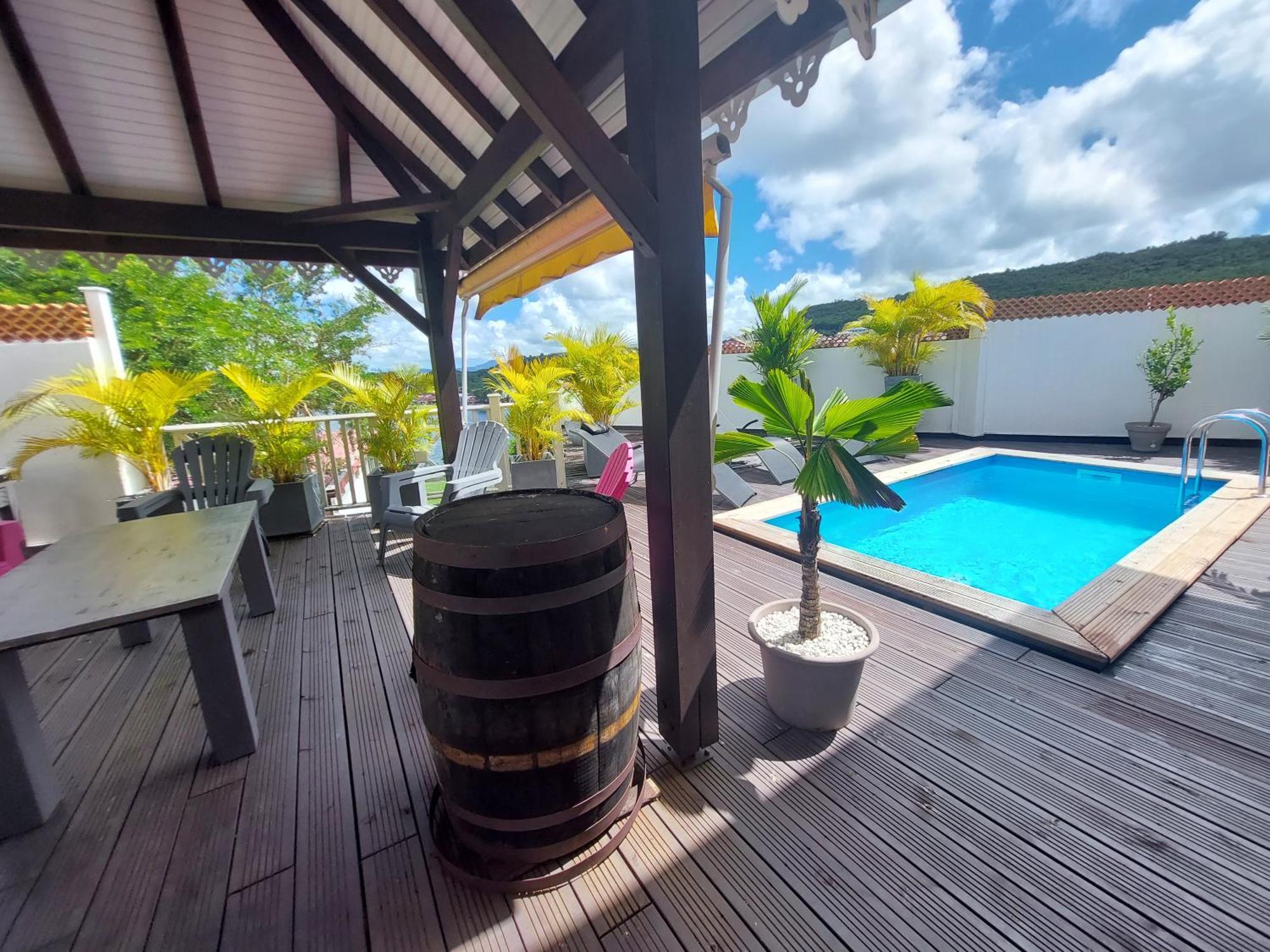 Villa Nautilia, Vue Mer, Proche Plage Les Trois-Ilets Buitenkant foto