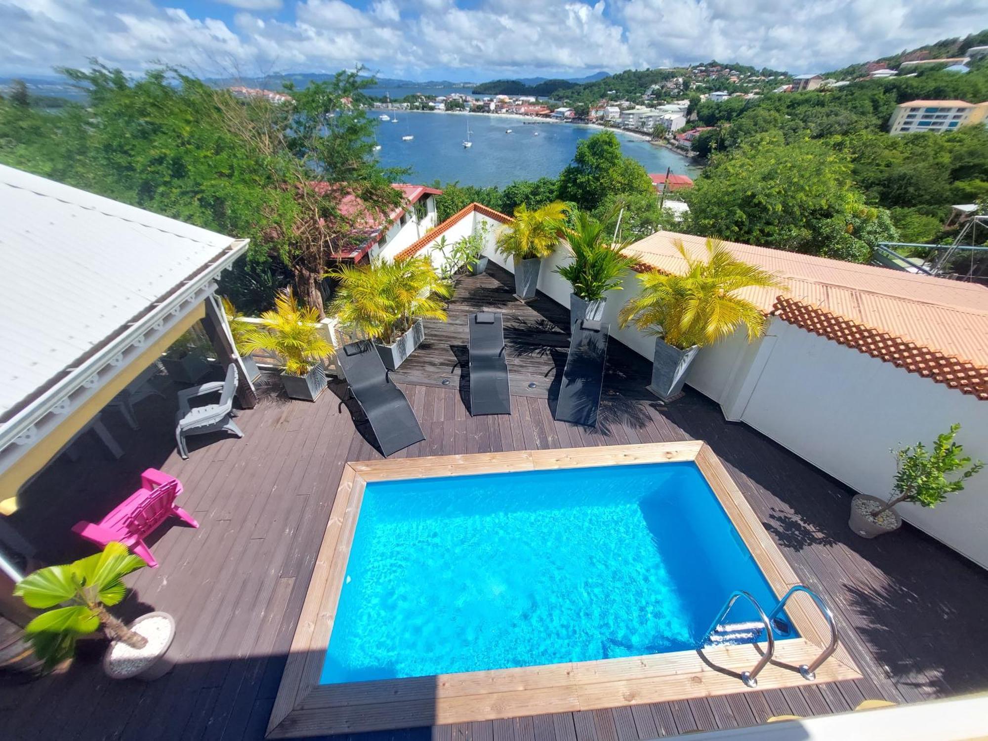 Villa Nautilia, Vue Mer, Proche Plage Les Trois-Ilets Buitenkant foto